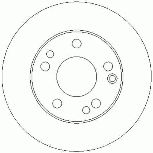 Тормозной диск AC DELCO AC2054D