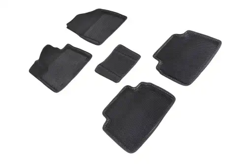 Коврики в салон SEINTEX 96501 Hyundai Tucson 2021-н.в. 5 шт., черный