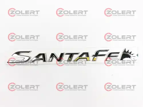 Надпись SantaFe ZRK-310 ZOLERT