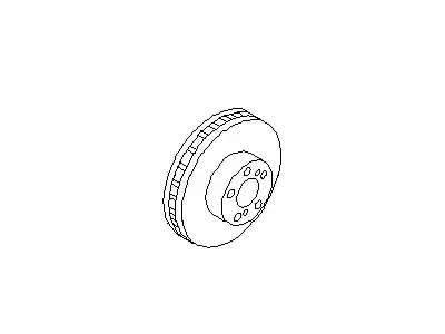 Тормозной диск NISSAN 4020640P02