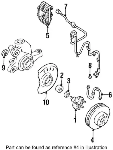 Тормозной диск NISSAN 4020669F00