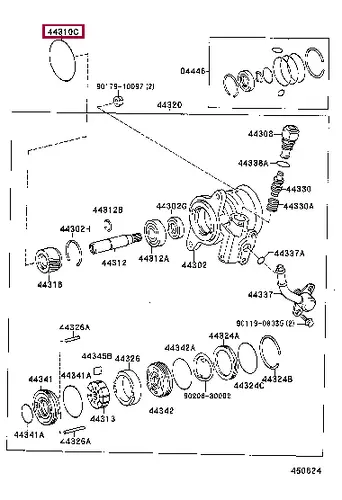 КОЛЬЦО РЕЗИНОВОЕ 9030160002 DAIHATSU