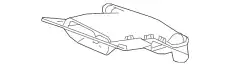 DUCT ASSY., AIR INTAKE 172526B2A00 HONDA