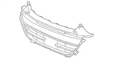 Решетка радиатора HONDA 71111TVAF00