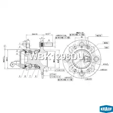 Ступица KRAUF WBK1298DU
