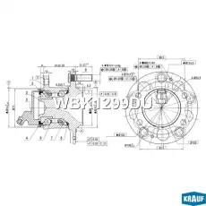 Ступица KRAUF WBK1299DU