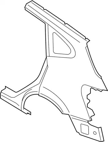 Крыло BMW 41009626148