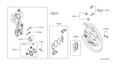 Тормозные колодки дисковые NISSAN D4M609N00A