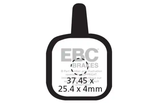 ТОРМОЗНЫЕ КОЛОДКИ CFA330 EBC