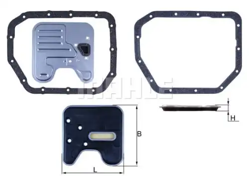 Фильтр АКПП MAHLE HX 246D