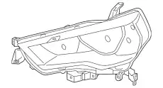Фара TOYOTA / LEXUS 8114035610