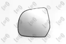 MIRROR GLASS, OUTSIDE MIRROR 2735G04 LORO