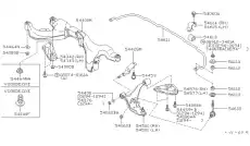 рычаг правый Niss 5450041U01 NISSAN