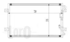 Радиатор кондиционера (конденсатор) LORO 024-016-0002