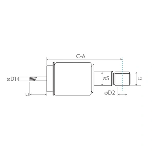 Амортизатор кабины SABO 895414