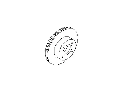 Тормозной диск NISSAN 4020609W01