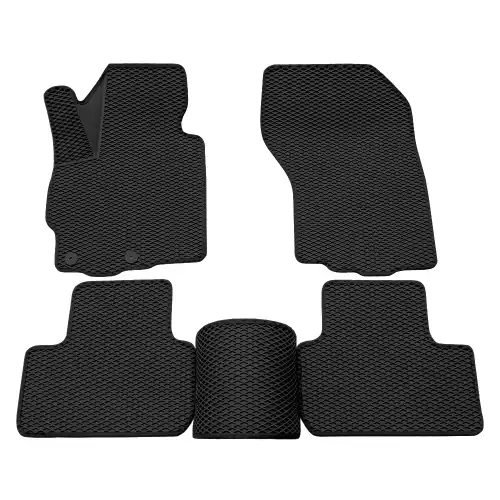 Коврики в салон REZKON 9224005101 Mitsubishi ASX 2010-н.в. 4 шт., черный