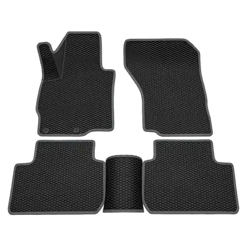 Коврики в салон REZKON 9224015102 Mitsubishi Outlander 2012-н.в. 4 шт., черный