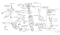 Рычаг подвески NISSAN 5450185E01