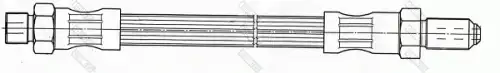 патрубок радиатора Fiat 9003282 GIRLING
