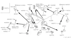 Тормозной шланг 4621045F00 NISSAN