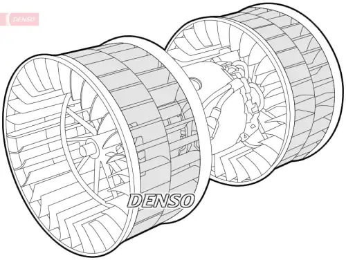 Вентилятор отопителя DENSO DEA17003