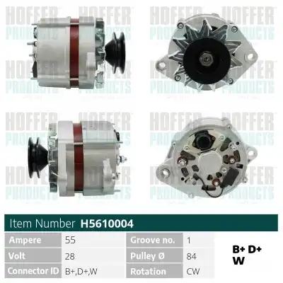 Генератор HOFFER H5610004