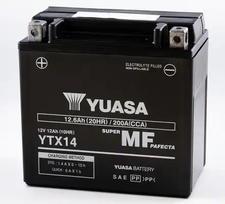 Аккумулятор YUASA YTX14