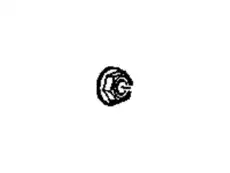 NUT,GEN(M8X1.25, 13MM SOCKET, 17.9 OD FLANGE)(9.242) 11546377 BUICK