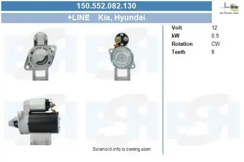 Стартер CV PSH 150.552.082.130