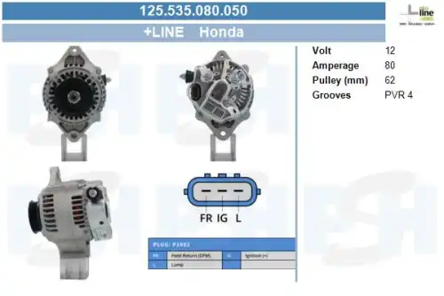 Генератор ! \ 125.535.080.050 CV PSH
