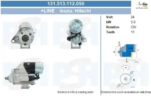 Стартер CV PSH 131.513.112.050