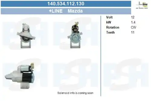 Стартер CV PSH 140.534.112.130