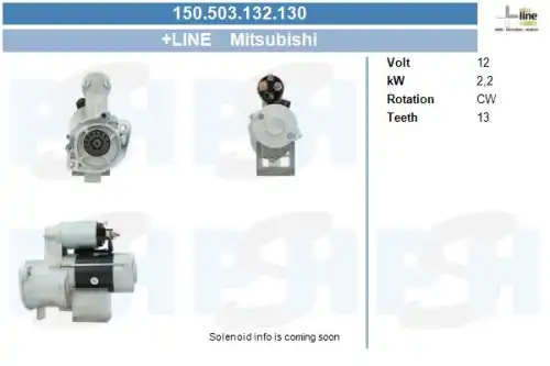 Стартер CV PSH 150.503.132.130