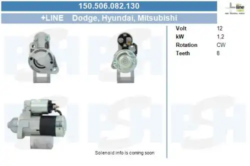 Стартер CV PSH 150.506.082.130