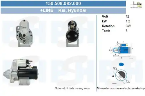 Стартер CV PSH 150.509.082.000
