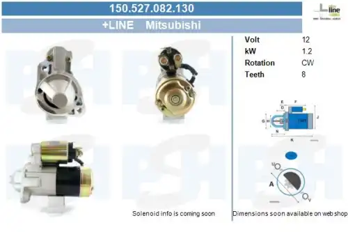 Стартер CV PSH 150.527.082.130