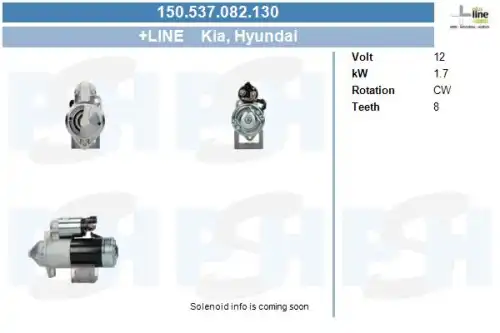Стартер CV PSH 150.537.082.130