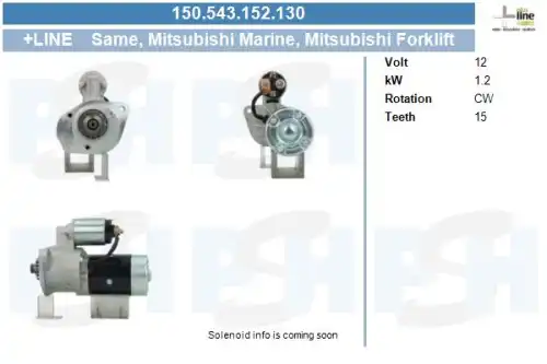 Стартер CV PSH 150.543.152.130
