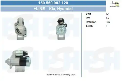 Стартер CV PSH 150.560.082.120