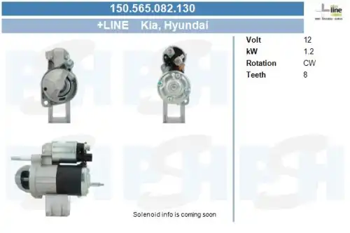 Стартер CV PSH 150.565.082.130