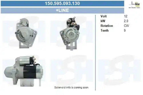 Стартер CV PSH 150.595.093.130
