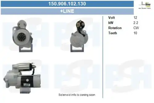 Стартер CV PSH 150.906.102.130