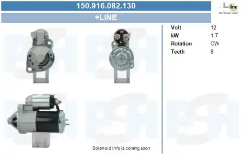 Стартер CV PSH 150.916.082.130