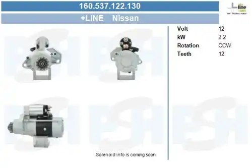 Стартер CV PSH 160.537.122.130