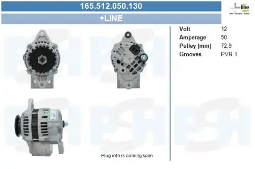 Генератор CV PSH 165.512.050.130