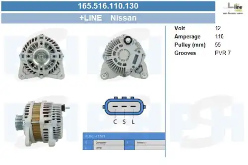Генератор CV PSH 165.516.110.130