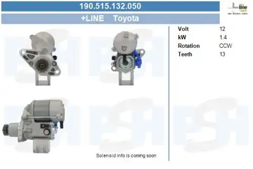 Стартер CV PSH 190.515.132.050