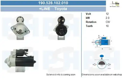 Стартер CV PSH 190.528.102.010