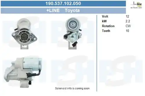 Стартер CV PSH 190.537.102.050